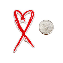 Load image into Gallery viewer, HEART(S) IRON-ON PATCH